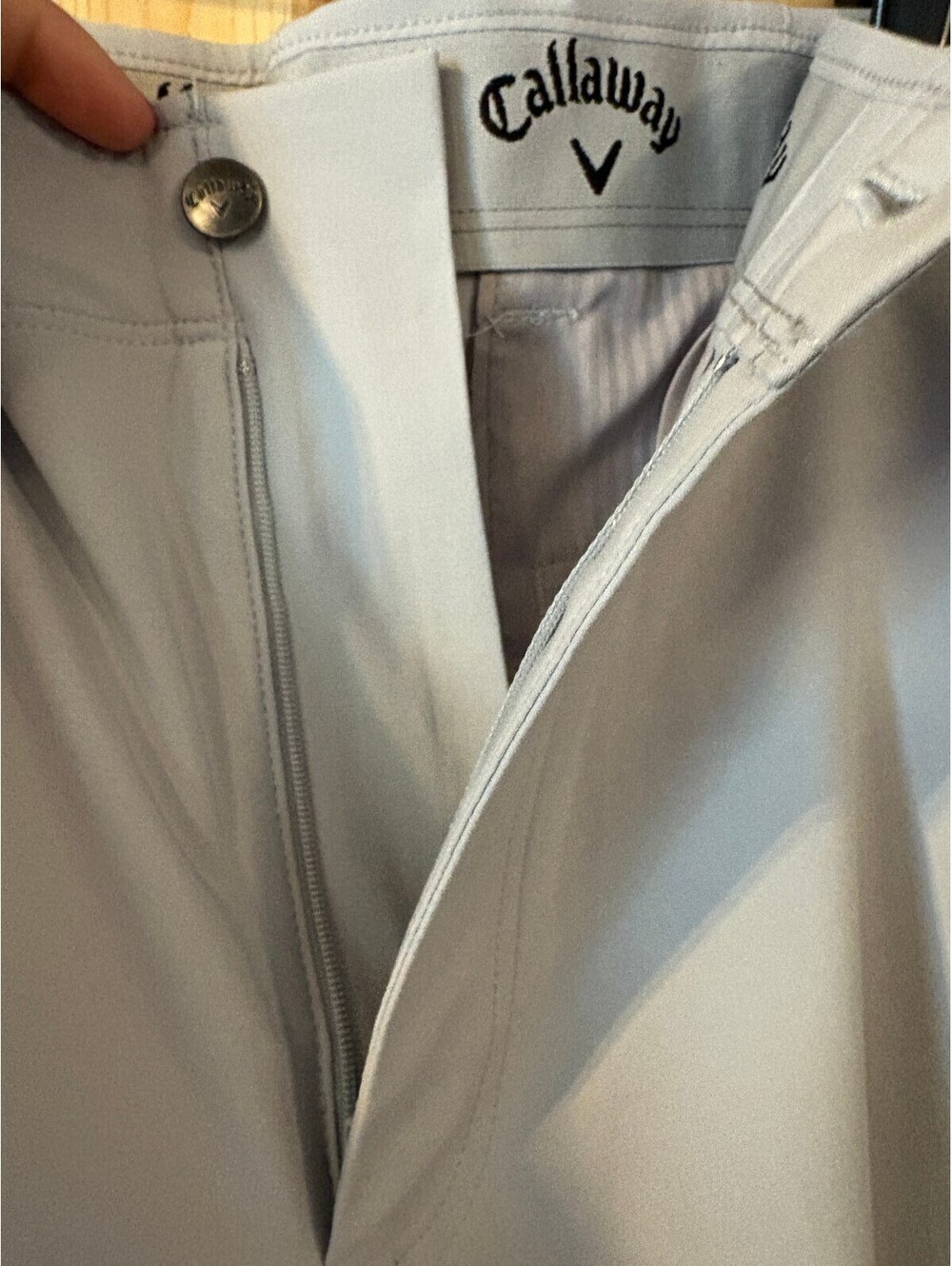 Callaway Performance Golf Shorts Size 36 Light Grayish Tan - Picture 2 of 10